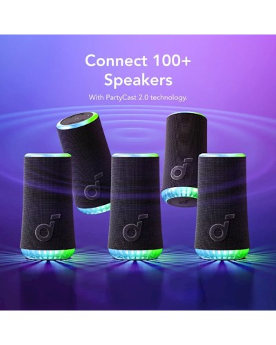Portativ dinamik Anker Soundcore Glow Bluetooth Speaker Black (A3166011)
