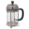 Френч-пресс Gipfel Claris 7096, 800 мл, боросиликатное стекло/нержавеющая сталь, прозрачный Френч-пресс Gipfel Claris 7096, 800 мл, боросиликатное стекло/нержавеющая сталь, прозрачный