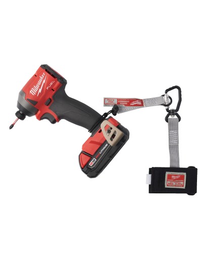 Əl aləti üçün bilək bağlanması Milwaukee Quick Connect 4932472108, 2.2 kq qədər, qara