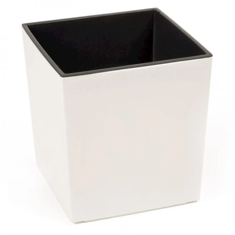 Горшок Lamela Juka 25x25 см, пластик, бежевый Горшок Lamela Juka 25x25 см, пластик, бежевый