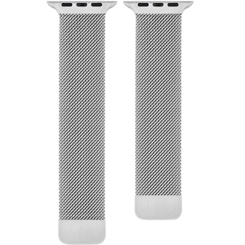 Ремешок Greatcase SW343 для Apple Watch Bright Silver