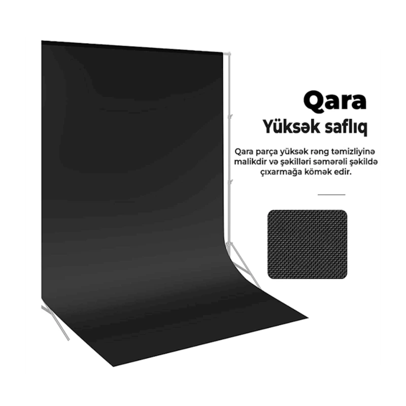 Черный фон Neewer 3x6 м Черный фон Neewer 3x6 м