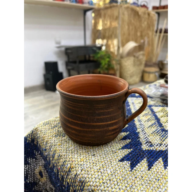 Stəkan 2700000099, gil, qəhvəyi