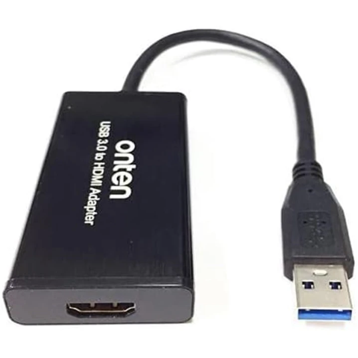 Адаптер Onten OTN-5202 USB to HDMI Адаптер Onten OTN-5202 USB to HDMI