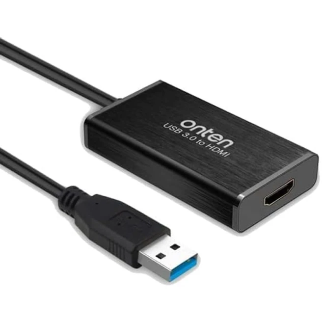 Адаптер Onten OTN-5202 USB to HDMI Адаптер Onten OTN-5202 USB to HDMI