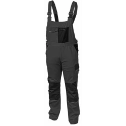 Полукомбинезон мужской Högert 80472417, серый, хлопок/эластан, размер XL