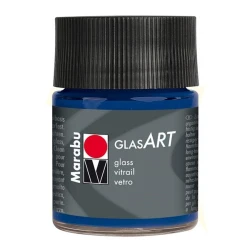 Краска витражная Marabu Glas Art 458 Parisian Blue 50 мл
