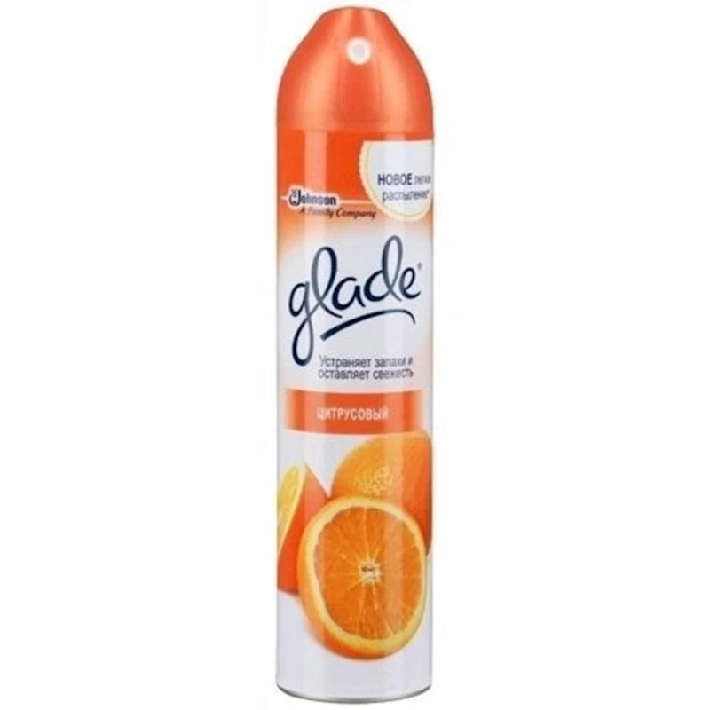 Аэрозольный освежитель воздуха Glade Цитрусовый 300 мл