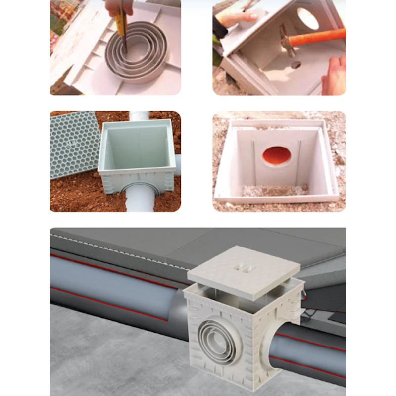 Коробка люка LuxWares, 200x200 мм, пластик