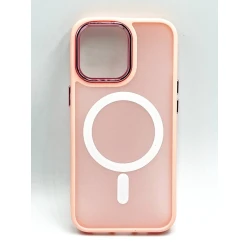 Çexol Magsafe Apple iPhone 13 Pro Max üçün, Çəhrayı