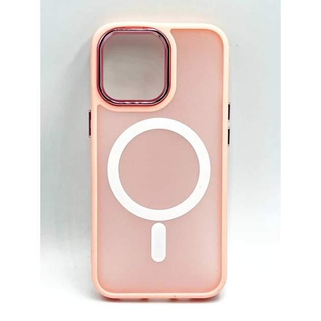 Çexol Magsafe Apple iPhone 13 Pro Max üçün, Çəhrayı