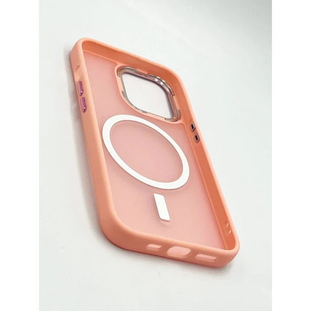 Çexol Magsafe Apple iPhone 13 Pro Max üçün, Çəhrayı