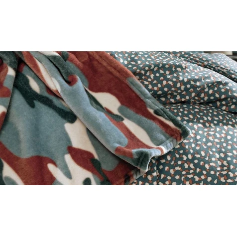 Yataq dəsti Yataş Tris, yorğan üzü 160x220 sm, yorğan 160x220 sm, mələfə 100x200 sm, yastıq üzü 50x70 sm, birnəfərlik, poliester/pambıq, Mavi