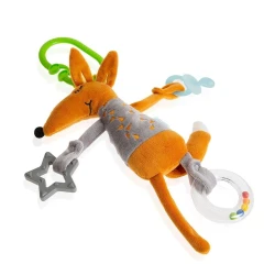 Детский мобиль Babyjem Лиса, текстиль/пластик, серый Детский мобиль Babyjem Лиса, текстиль/пластик, серый