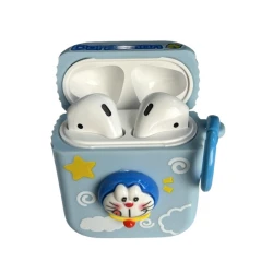 Qulaqlıq üçün çexol Apple Airpods 2 Doraemon