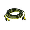 Силовой аудио-кабель для автомобиля For-X X-25RCA, желтый/черный, 5 м Силовой аудио-кабель для автомобиля For-X X-25RCA, желтый/черный, 5 м
