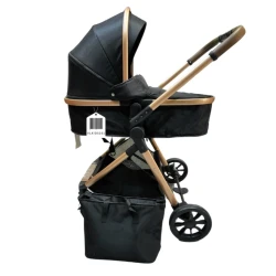 Детская коляска Kidilo VL-KIDS-161, черная