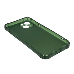 Çexol SS598 Apple iPhone 13 üçün Transparent/Green