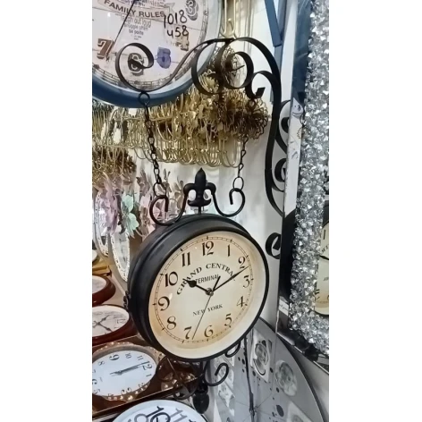 Настенные часы SS-081, 23 см, черные Настенные часы SS-081, 23 см, черные