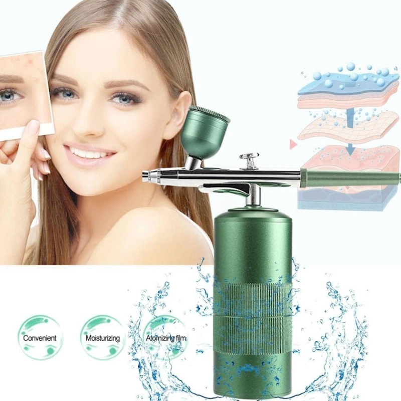 Прибор для ухода Liruxun Professional Airbrush, зеленый