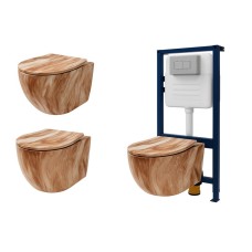 Unitaz komplekt Caesar Asma 1190 N / İnstalyasiya Dəsti
