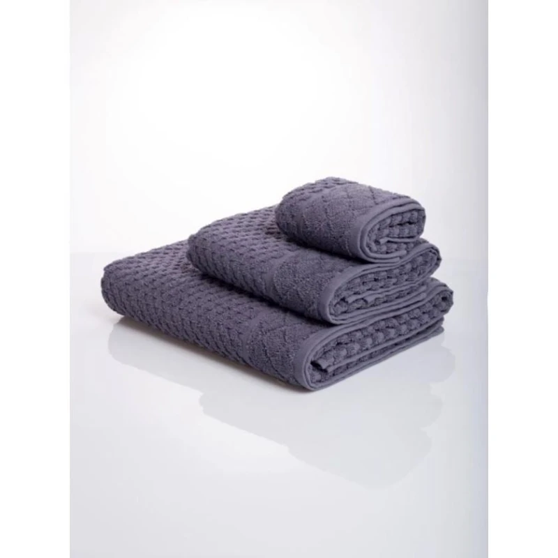 Əl dəsmalı Giltex Diamond, 30x50 sm, pambıq, boz Əl dəsmalı Giltex Diamond, 30x50 sm, pambıq, boz