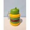 Termos silikon, yaşıl/sarı/qırmızı