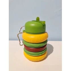 Термос силиконовый, зеленый/желтый/красный Термос силиконовый, зеленый/желтый/красный