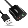 Звуковая карта Ugreen US205 (30724) Звуковая карта Ugreen US205 (30724)