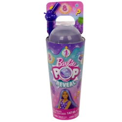 Кукла-cюрприз Mattel Barbie POP Reveal Juicy Fruit 1, 3+, фиолетовый