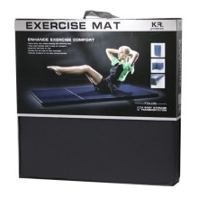 Fitnes üçün mat WS0680, qara, 180x60x2.5 sm