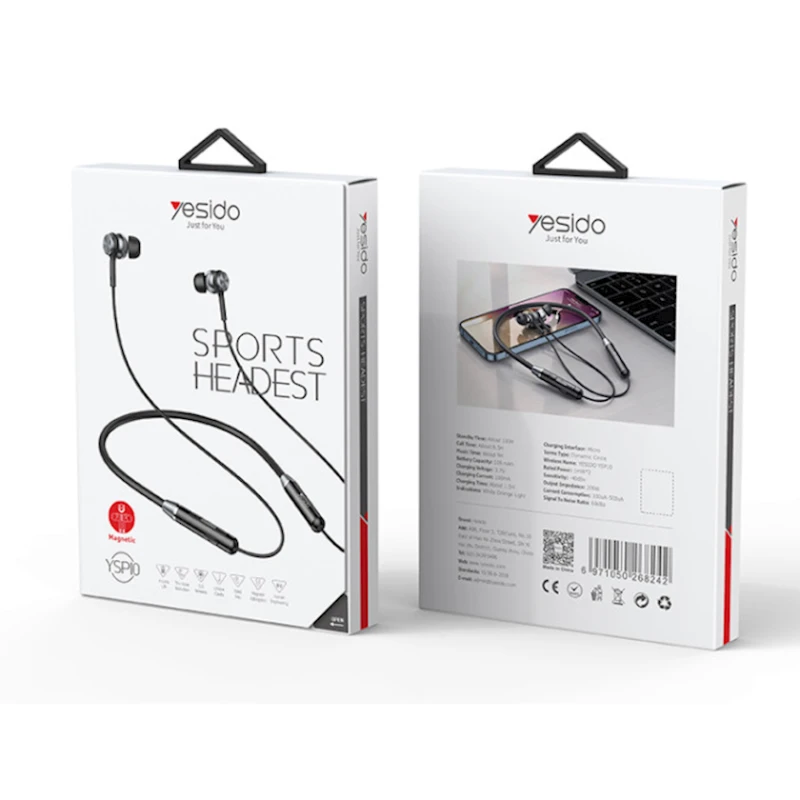 Беспроводные наушники Yesido YSP10 Black Беспроводные наушники Yesido YSP10 Black