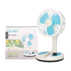 Мини-вентилятор складной KC-5811A White/Blue