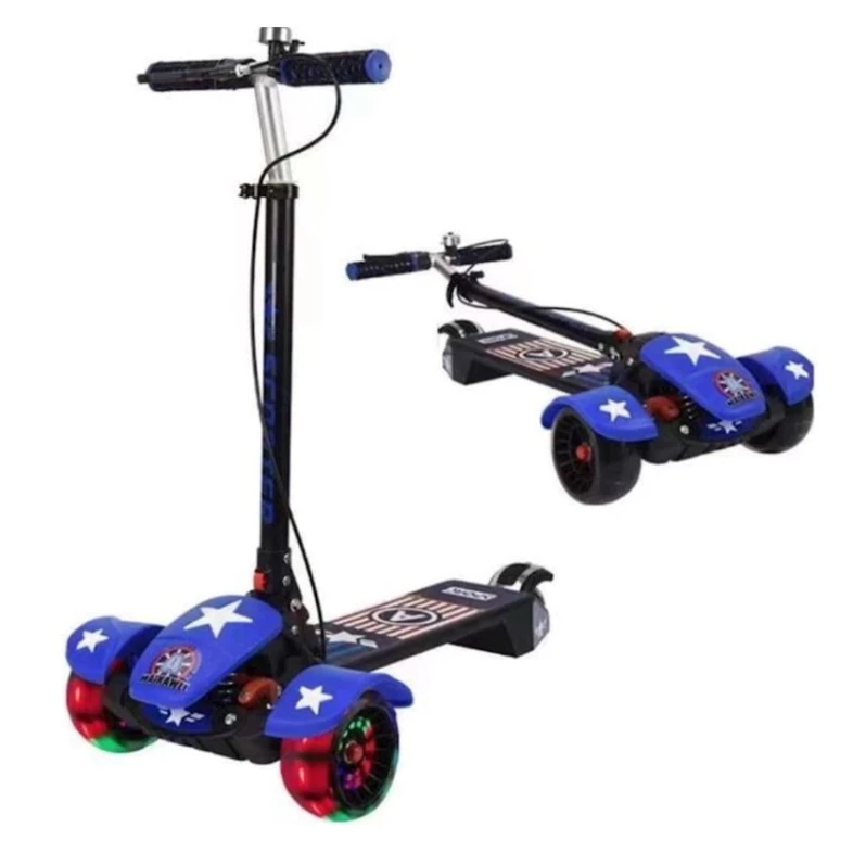 Uşaq samokatı BB-553, göy