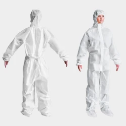 Одноразовый комбинезон Parrotias PRT_UM_129, белый Одноразовый комбинезон Parrotias PRT_UM_129, белый