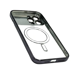 Чехол Auto Focus Magsafe для Apple iPhone 13 Pro Max Black