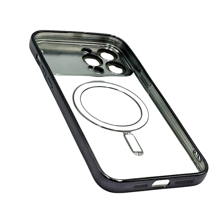 Чехол Auto Focus Magsafe для Apple iPhone 13 Pro Max Black Чехол Auto Focus Magsafe для Apple iPhone 13 Pro Max Black