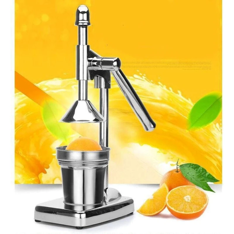 Ручная соковыжималка для цитрусовых Zövq050, нержавеющая сталь, 0.6 л, серебристый