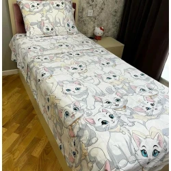 Yataq dəsti Gilan CTS-615, yorğan üzü 160x220 sm, mələfə 160x220 sm, 1 əd. yastıq üzü, 50x70 sm, birnəfərlik, pambıq