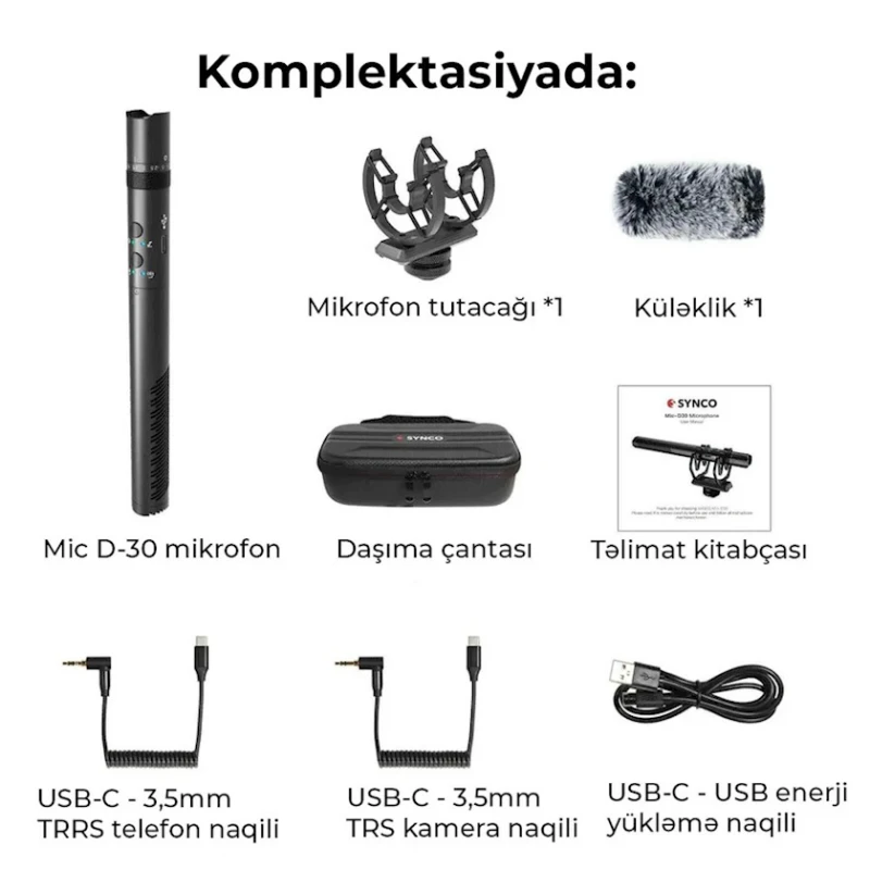 Микрофон Synco D30 Black Микрофон Synco D30 Black