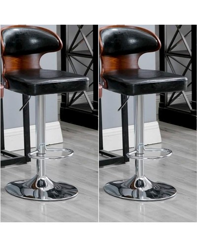 Bar stulu S56, 120x35 sm, qara