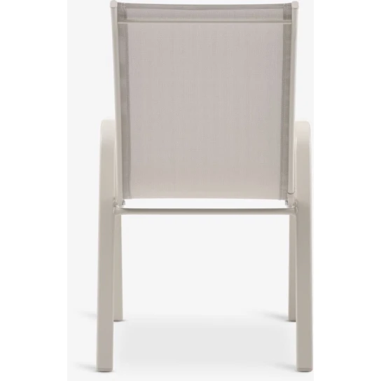 Кресло садовое Jysk Leknes, сталь/ткань, бежевое, 54x94x73 см Кресло садовое Jysk Leknes, сталь/ткань, бежевое, 54x94x73 см