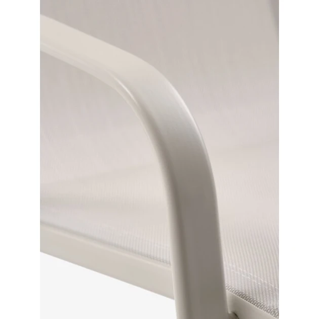 Кресло садовое Jysk Leknes, сталь/ткань, бежевое, 54x94x73 см Кресло садовое Jysk Leknes, сталь/ткань, бежевое, 54x94x73 см