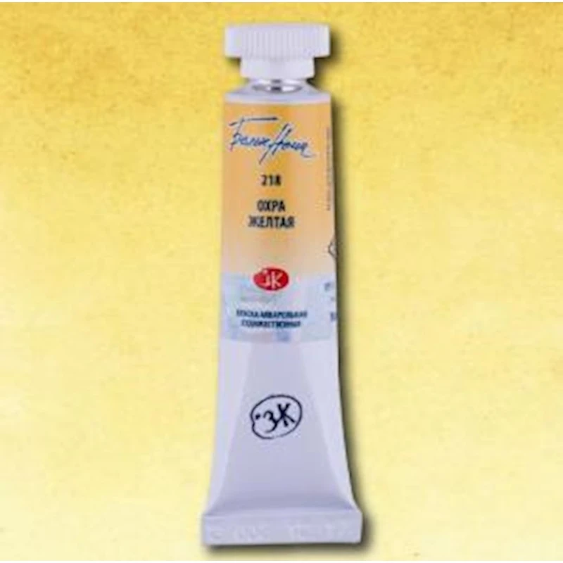 Акварель Белые ночи, Охра желтый, 10мл Акварель Белые ночи, Охра желтый, 10мл