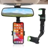 Avtomobil üçün tutacaq Universal Clip New 360 Degrees Multifunctional Rearview Mirror Phone Holder for car