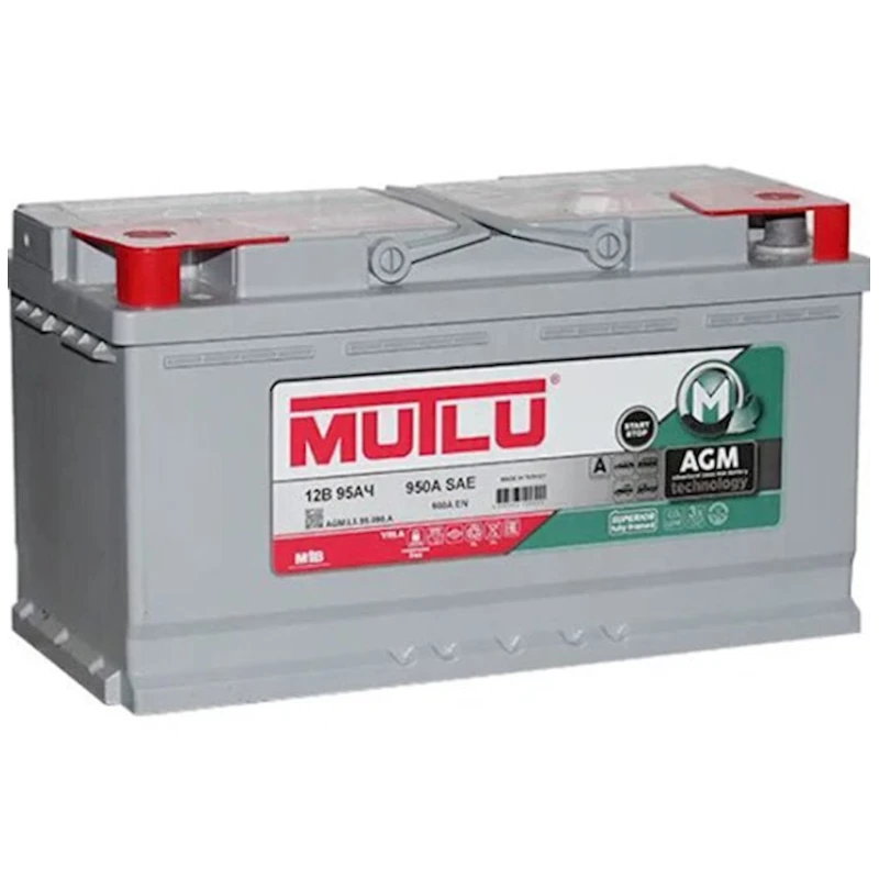 Аккумулятор автомобильный Mutlu 12V 95AH AGM.L5.95.090.A Аккумулятор автомобильный Mutlu 12V 95AH AGM.L5.95.090.A
