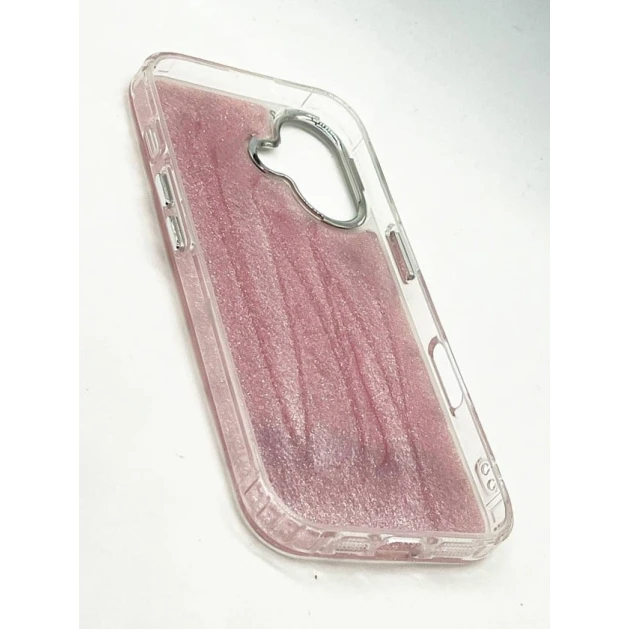 Çexol case iPhone 16 Plus üçün Bows Pink