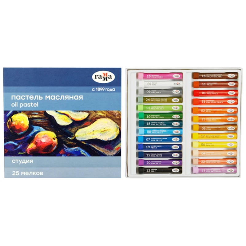 Пастель Гамма 290920201, 25 цветов Пастель Гамма 290920201, 25 цветов