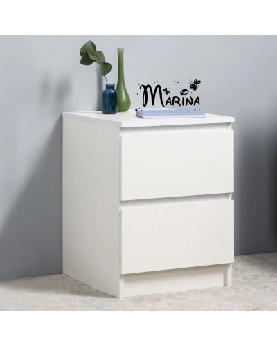 Tumba 3563, LDSP, ağ, 55x50x50 sm
