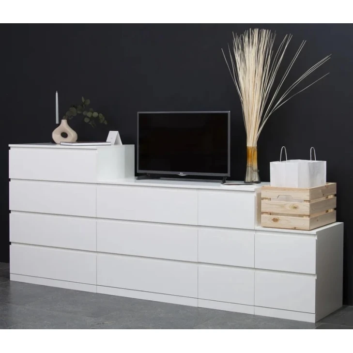 Тумба 3563, ЛДСП, белая, 55x50x50 см Тумба 3563, ЛДСП, белая, 55x50x50 см